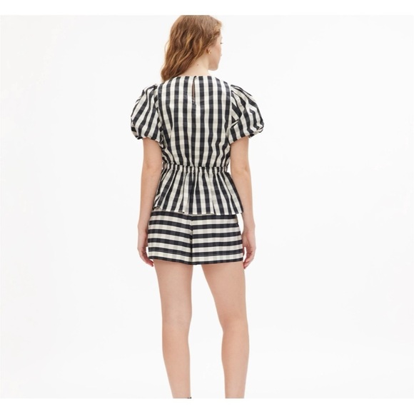 Tanya Taylor - Chelsey Top in Black and White size small - Picture 3 of 3